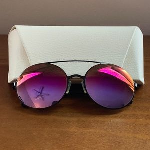 Michael Kors Round Aviator - Mirrored (Pink/Purple)